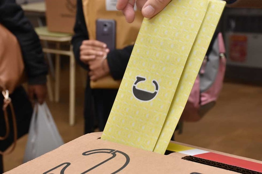 La boleta única correspondiente a concejales. La imagen corresponde a la elección de 2019. Crédito: Flavio Raina