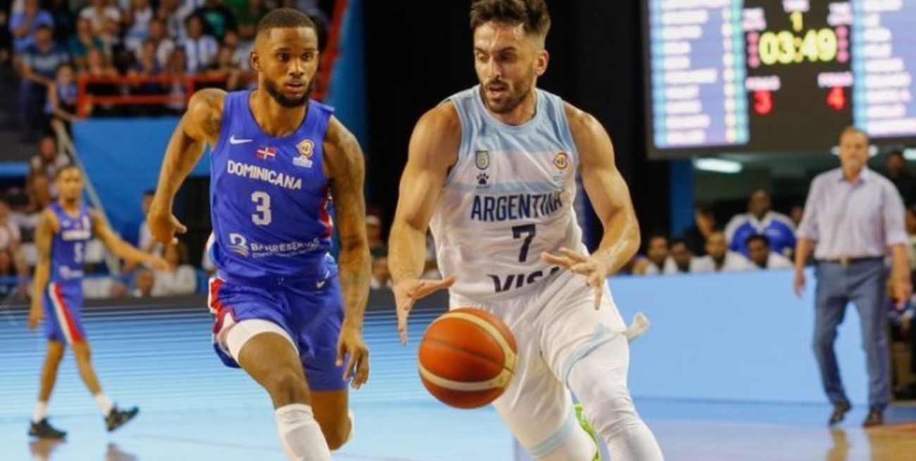 Argentina se queda sin mundial de básquet: perdió con República Dominicana