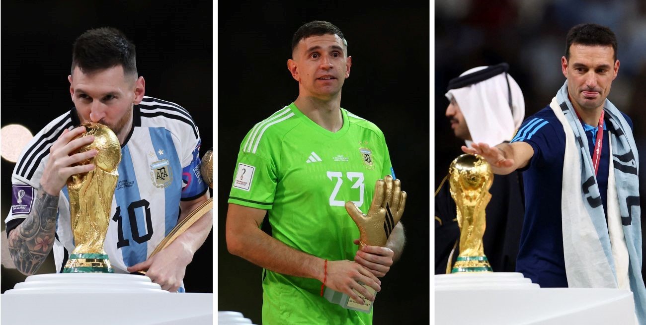 Premios "The Best": Messi, "Dibu" Martínez y Scaloni, entre los nominados