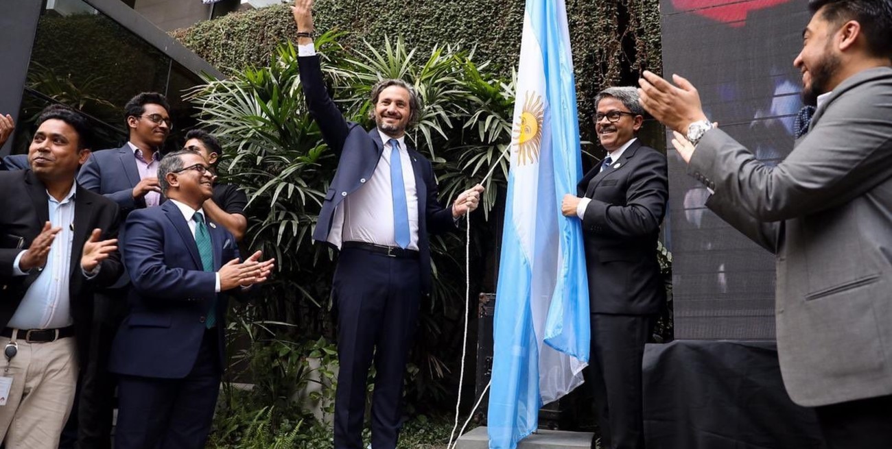 Tras el furor por la Selección en el Mundial, reabrieron la embajada argentina en Bangladesh