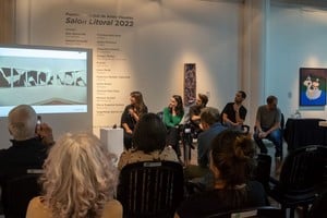 Desde la inauguración en noviembre del año pasado, se logró que el Salón fuera además de una exposición, un espacio de diálogo y reflexión entre el público y los artistas. Foto: Gentileza Municipalidad de Santa Fe