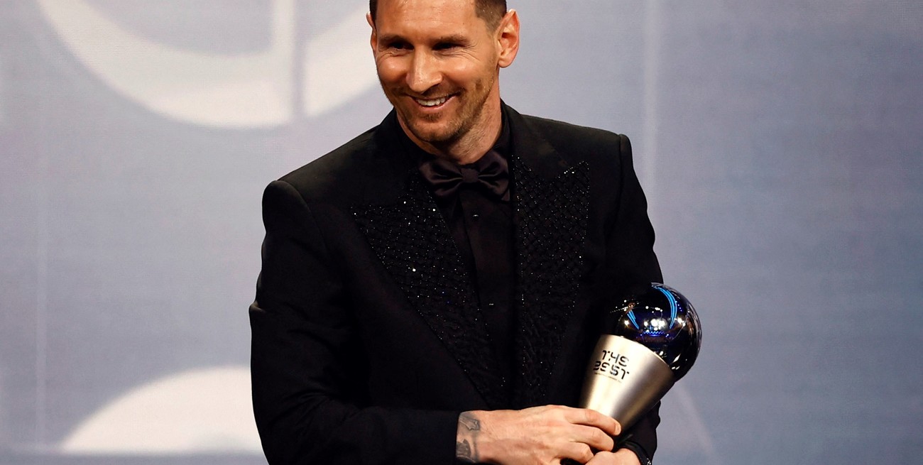 Uno más a la colección: Lionel Messi ganó el premio The Best como mejor jugador del 2022