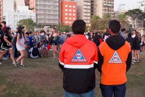 Una postal de los festejos en Mar del Plata años anteriores.