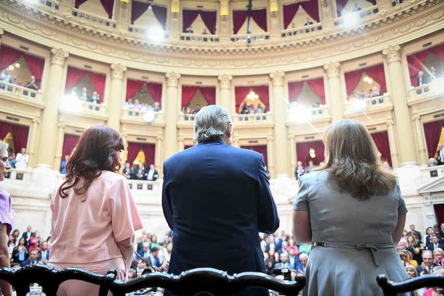 En fotos: Fernández inauguró el período de sesiones ordinarias en el Congreso
