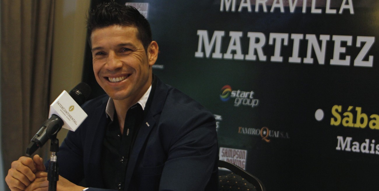 Boxeo: "Maravilla" Martínez peleará contra el colombiano Teherán