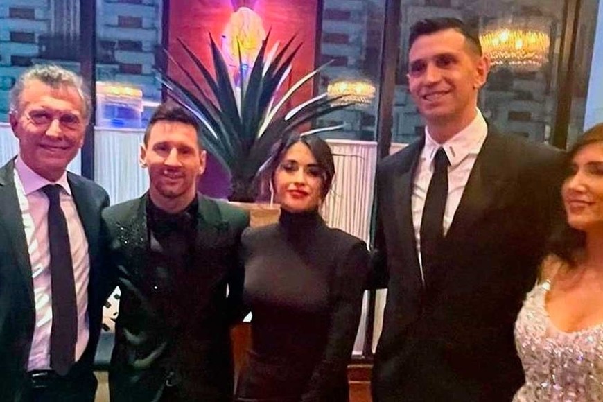 El ex presidente y un mensaje para la familia Messi.