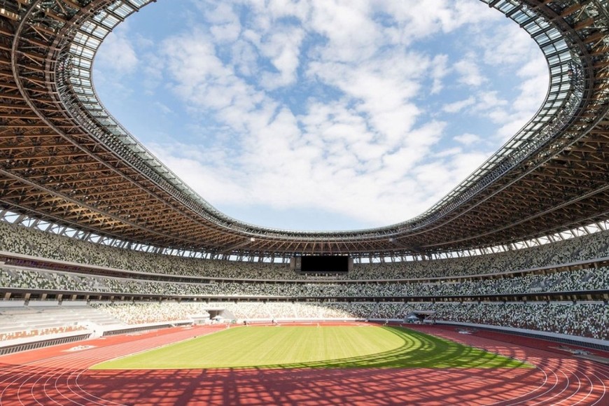 Estadio Nacional de Shijuku, Tokio, Japón.