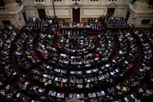El mensaje de Alberto Fernández en el recinto permite empezar a armar el rompecabezas de lo que podría ser una agenda parlamentaria. Crédito: Xinhua.