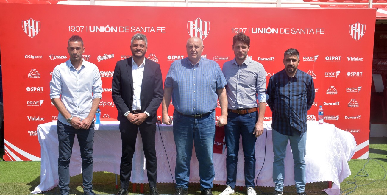 Unión confirmó la salida de Roberto Battión y Esteban Amut a la secretearía técnica