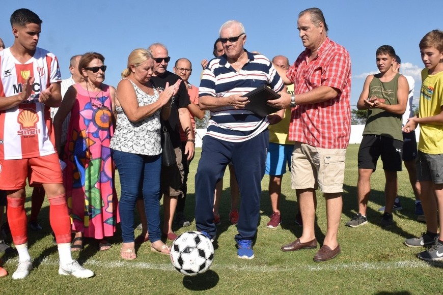 Homenaje a "Chiche" Calvet. Crédito: Eduardo Seval