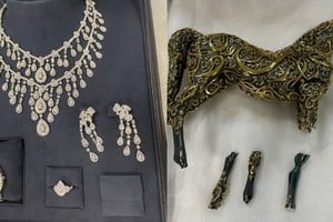 La única forma de recuperar las joyas sería pagando el impuesto obligatorio por su importación, un 50% del valor y una multa del 25%.