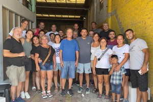 Los diputados se reunieron con vecinos rosarinos.