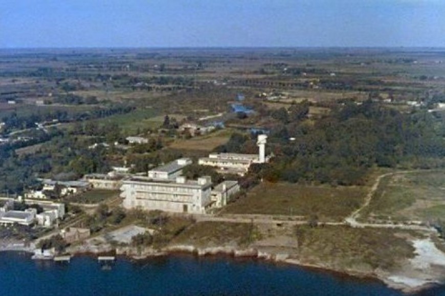 Vista aérea del hotel antes de la inundación. Crédito: Gran Hotel Vien