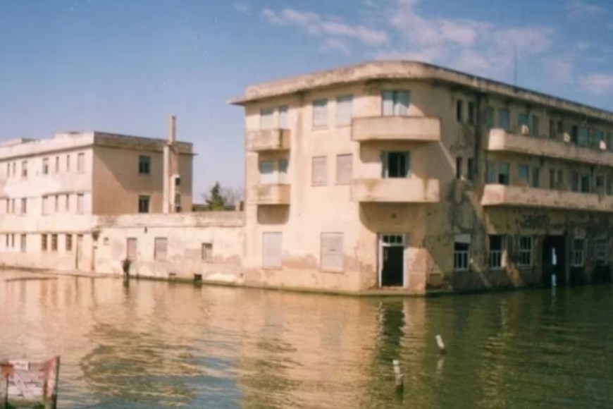 Así lucía el Viena en 1977, durante la inundación más fuerte que sufrió Miramar.