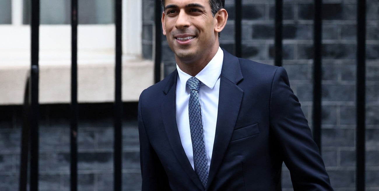 Rishi Sunak, primer ministro de Reino Unido. Crédito: Henry Nicholls / Reuters