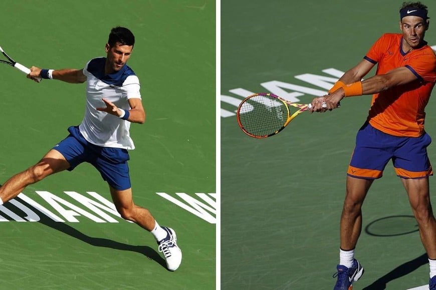 Novak Djokovic y Rafael Nadal, los dos grandes ausentes en Estados Unidos.
