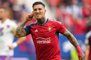 Ávila lleva 26 goles en 94 partidos con el Osasuna.
