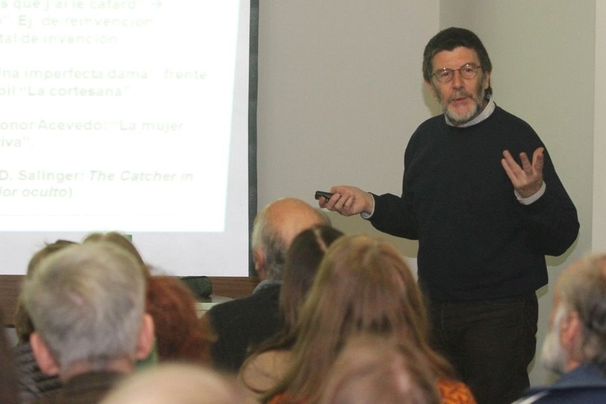 Silvio Cornú es profesor de Letras y traductor literario y técnico-científico en inglés.  Foto: Archivo