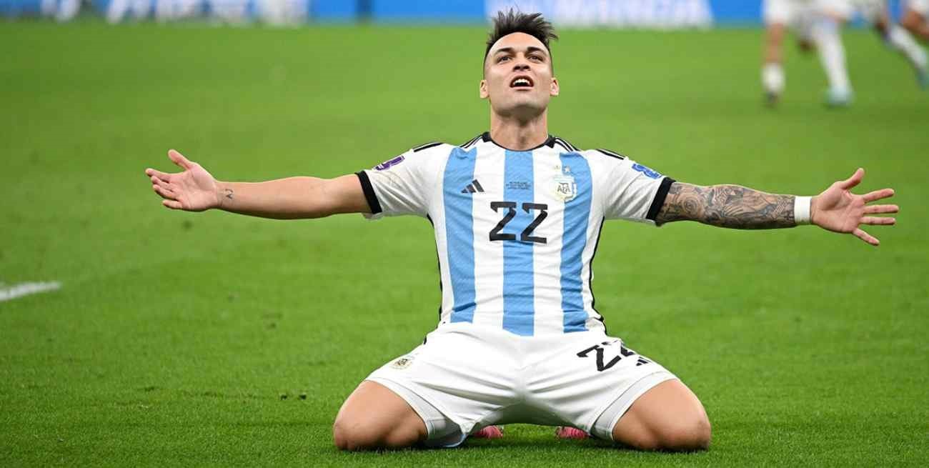 Lautaro Martínez recordó el título de Argentina: "La final contra Francia fue sufrida, pero se disfrutó el doble"