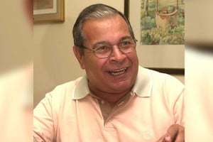 Moncho Aranda de visita en El Litoral, en 2006. Foto: Archivo El Litoral