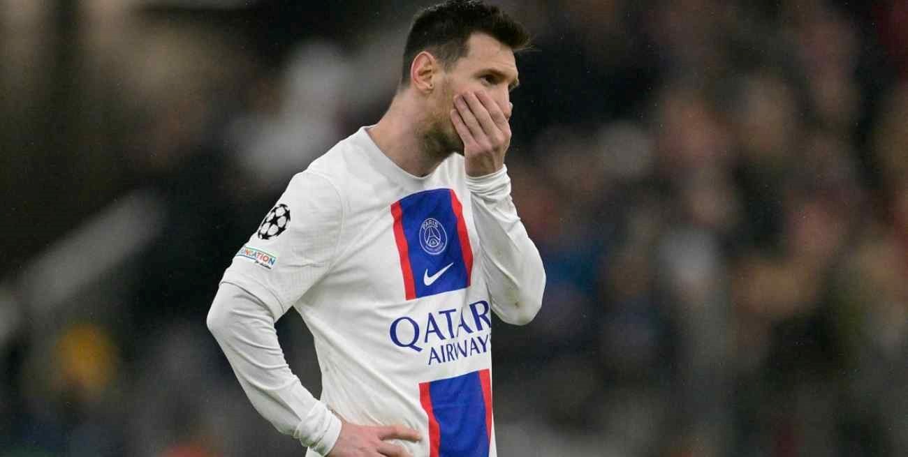"No lo queremos": un exjugador del PSG destrozó a Lionel Messi tras la eliminación de la Champions League