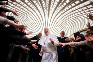 El papa Francisco tiene una leve mejoría. Archivo