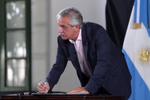 Alberto Fernández, presidente de la Nación. Crédito: Télam