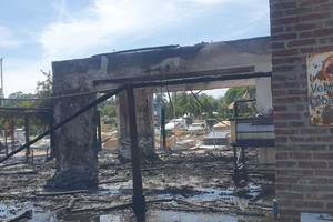 En la mañana de este domingo se registró un importante incendio.