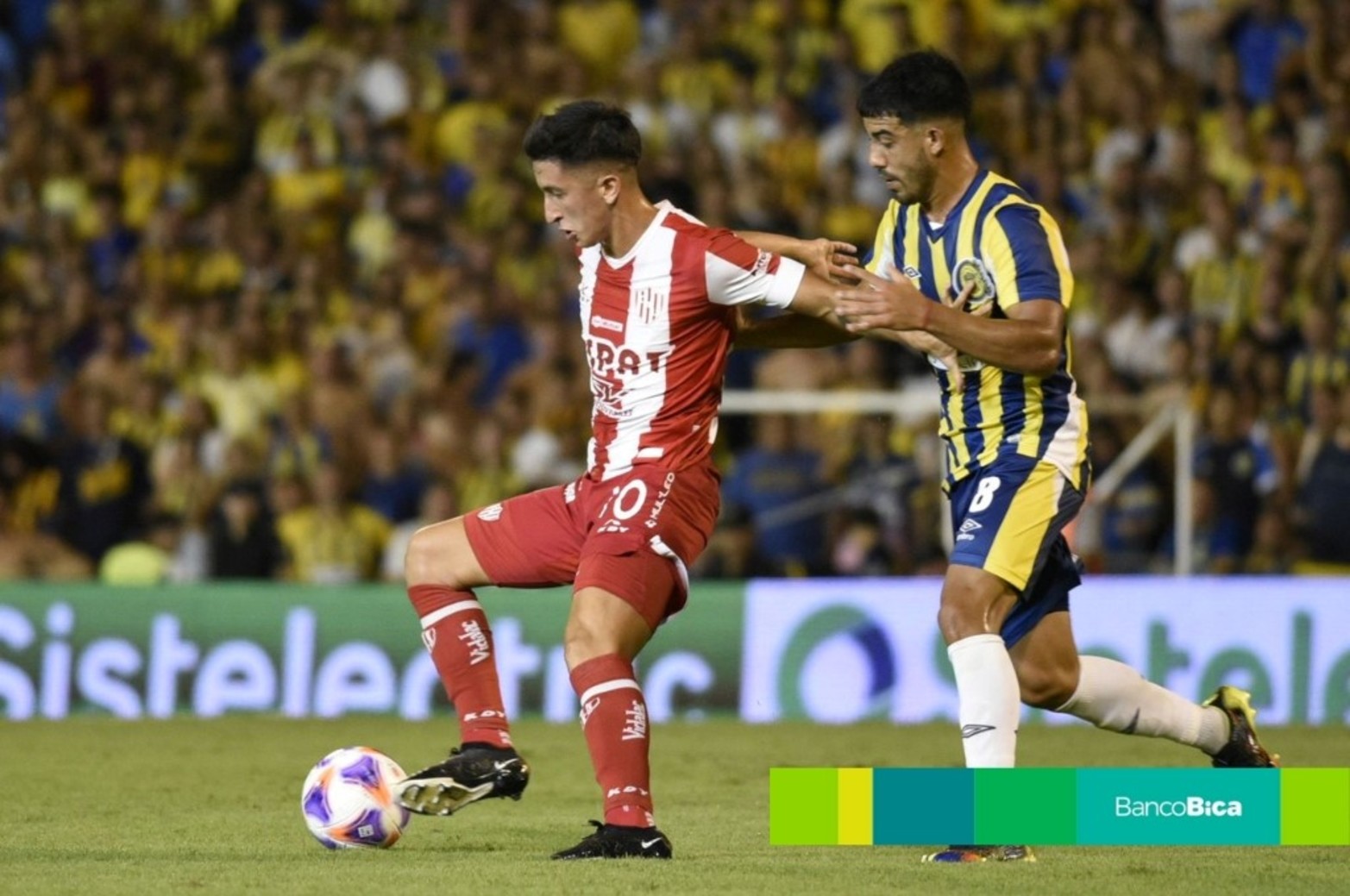 Unión y Rosario Central igualaron 1 a 1. Crédito: Marcelo Manera