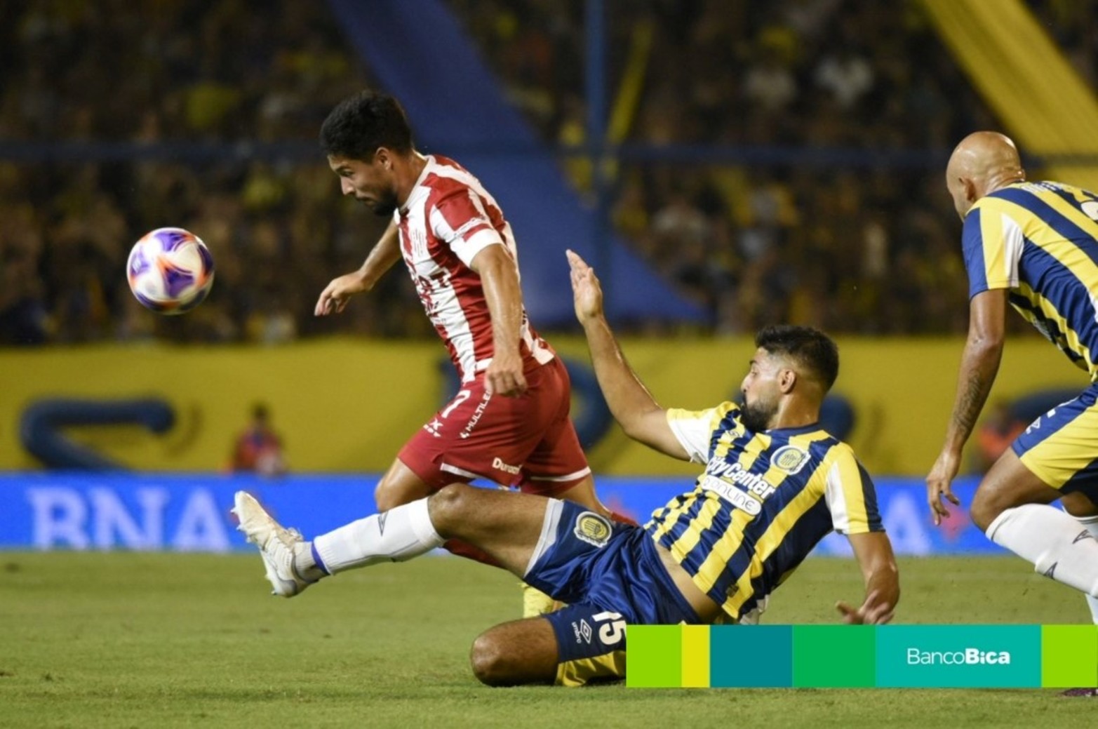 Unión y Rosario Central igualaron 1 a 1. Crédito: Marcelo Manera