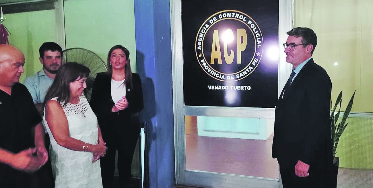 Inauguran en Venado Tuerto una Agencia de Control Policial