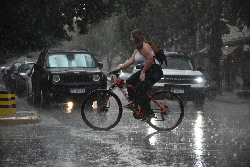 Llegó la lluvia a la ciudad