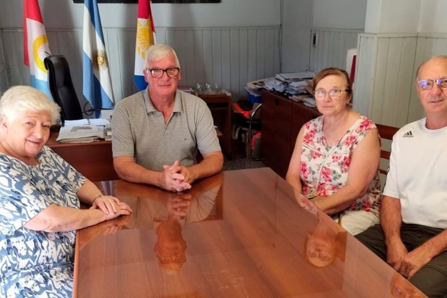 Además estuvo en la localidad del departamento Las Colonias Marlene Loretan, también vecina de la ciudad de Brig.