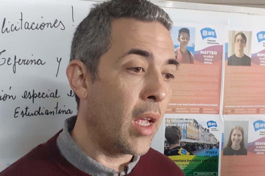 Gregorio Vietto, director provincial de Educación Secundaria.