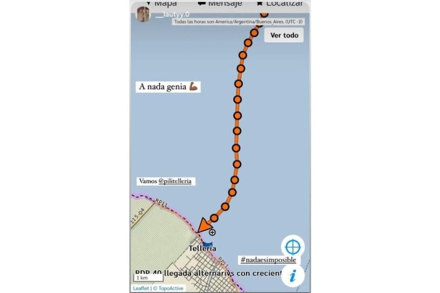 Recorrido realizado por Pilar Tellería.