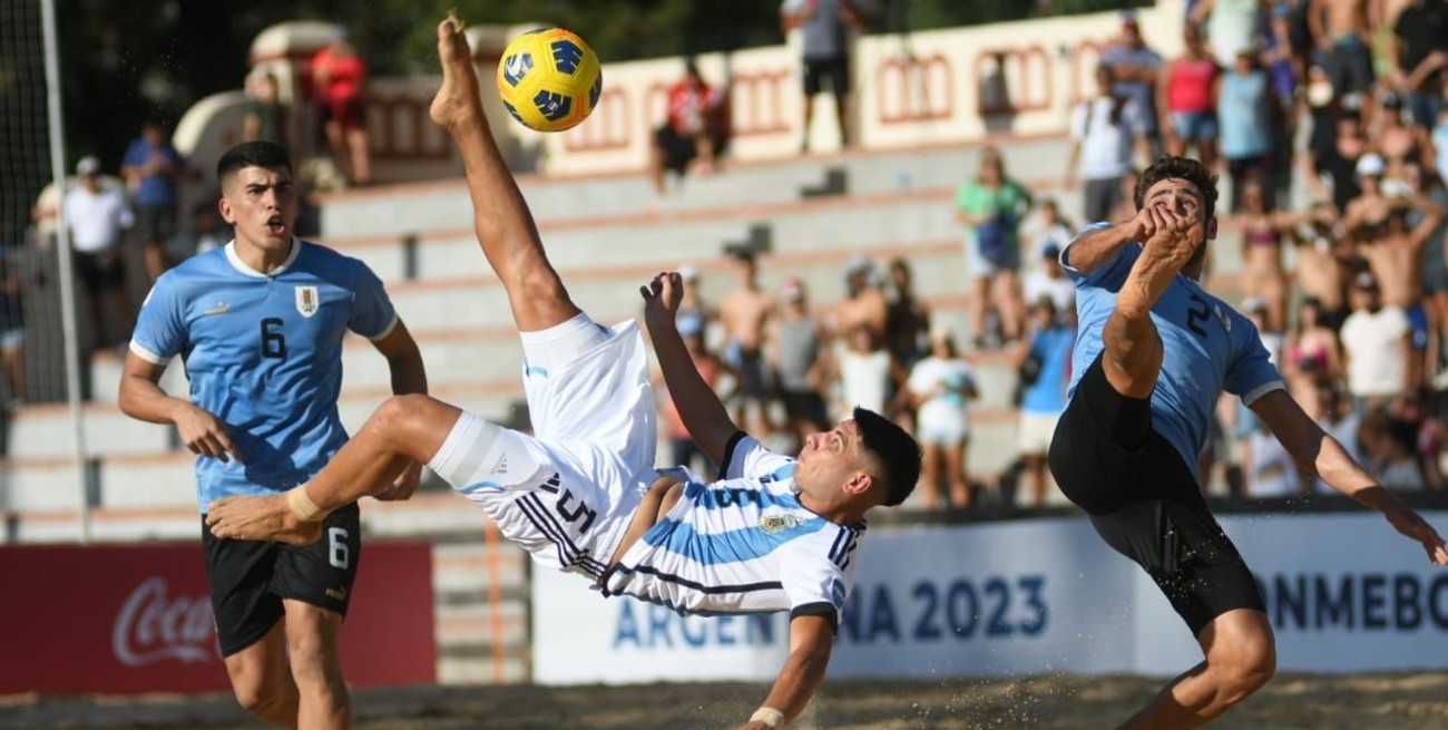 Argentina disputa las semifinales de la Copa América de Fútbol Playa