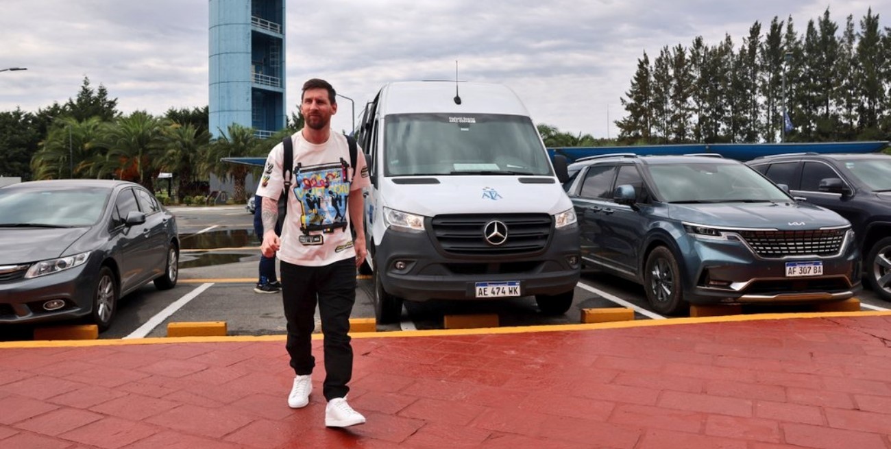 Lionel Messi ya está en Argentina para los amistosos ante Panamá y Curazao