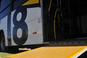 Imagen ilustrativa. Móvil de la línea 18. Crédito: Flavio Raina / Archivo El Litoral