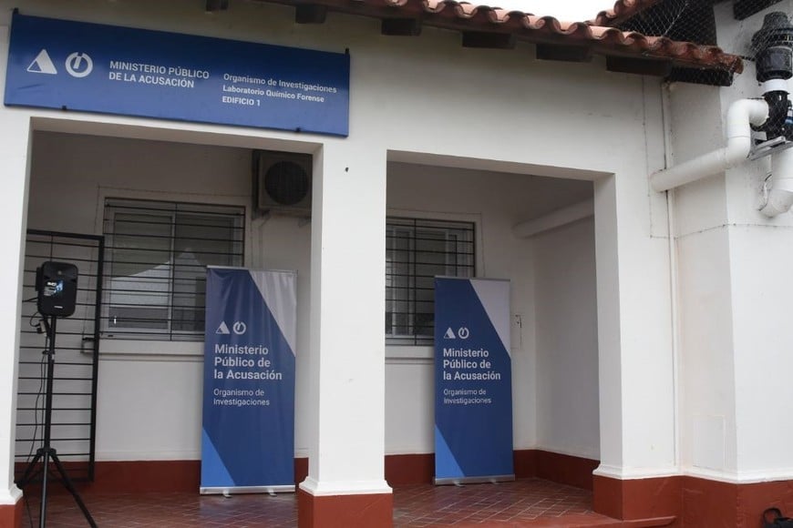Se inauguró este martes el Laboratorio Químico Forense del Organismo de Investigaciones (OI) del MPA. Créditos: Mauricio Garín