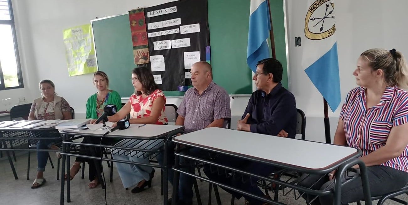 Una escuela de Desvío Arijón lanzó la terminalidad de agro y ambiente