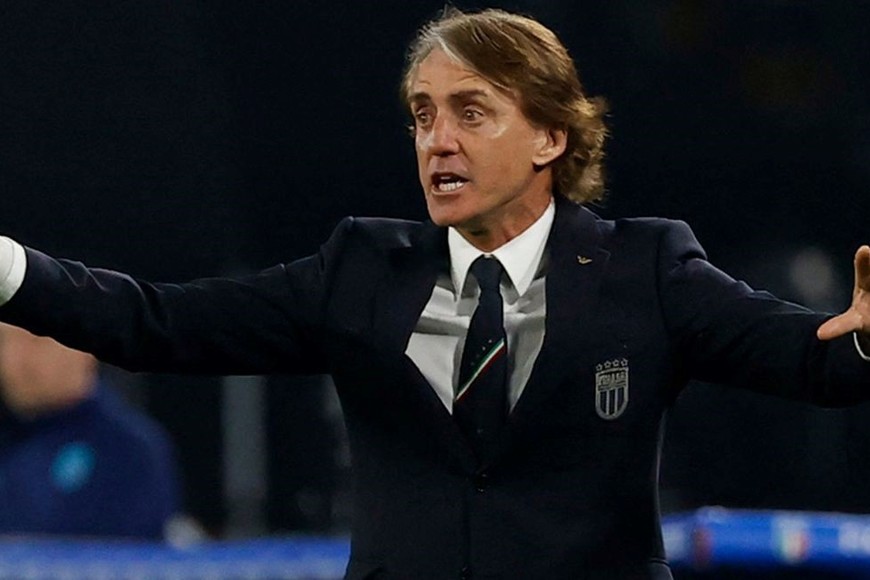 Roberto Mancini, DT de la "Azurra". Crédito: Reuters.
