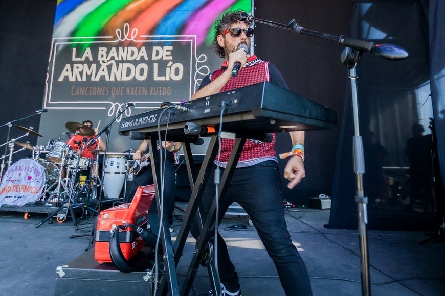 Armando Lío, banda rosarina infantil que tocó en Kidzapalooza (dentro de Lollapalooza).