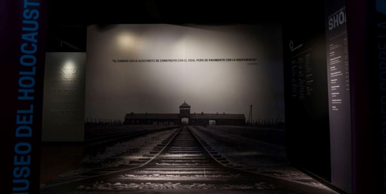 La historia mundial en Teodelina. A los relatos durante la actividad, se suman las explicaciones de lo que ocurrió con los criminales de guerra que huyeron a Argentina.