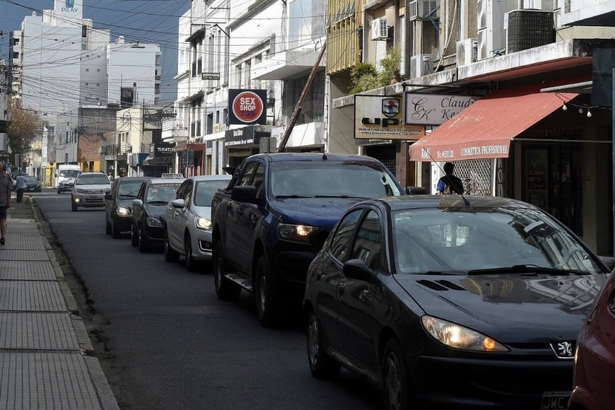 25 de Mayo es uno de los ejemplos de las "vías rápidas". Crédito: Guillermo Di Salvatore