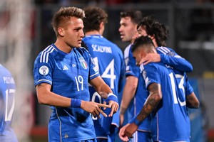 El jugador de Tigre, de 23 años, convirtió de cabeza a los 15 minutos del primer tiempo. Crédito: Reuters/Alberto Lingria