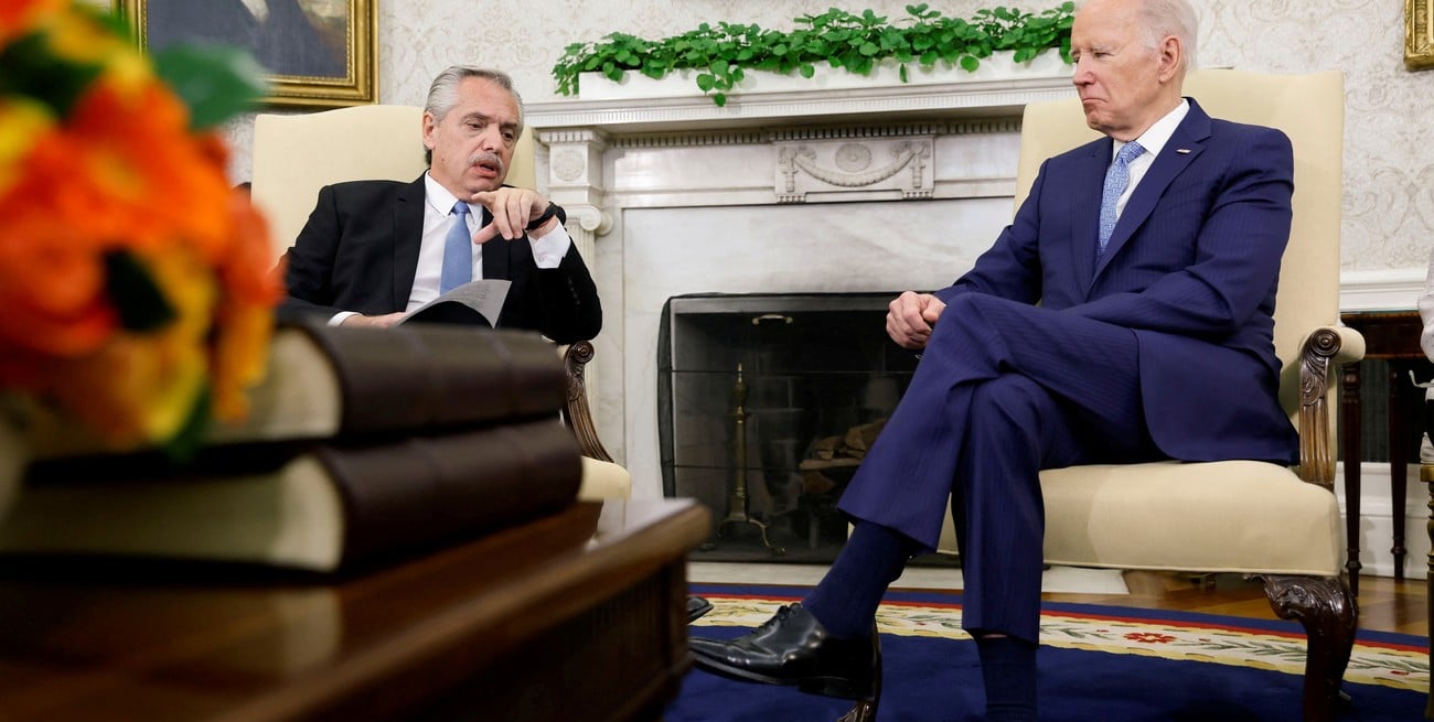 Alberto Fernández le pidió a Biden que siga apoyando a la Argentina ante el FMI