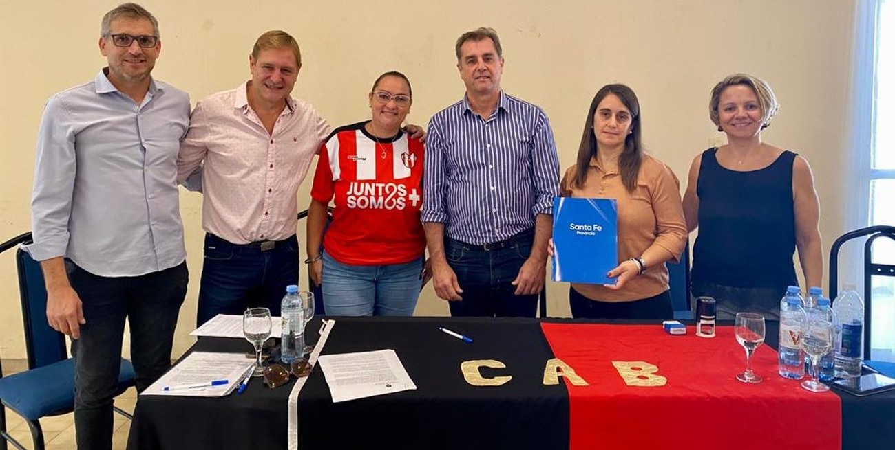 Sellan acuerdos con instituciones deportivas del departamento Belgrano