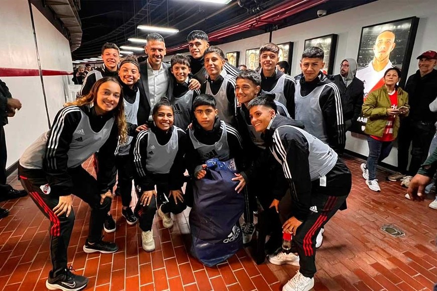 Alcanzapelotas y Demichelis