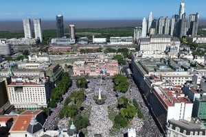 Imagen ilustrativa. Plaza de Mayo de la ciudad de Buenos Aires. Crédito: Fernando Nicola
