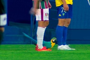 Sorpresa en pleno partido